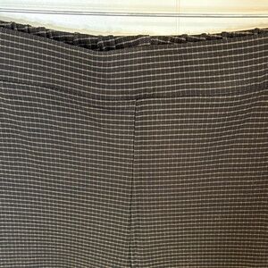 Ann Taylor Factory Black and Brown Patterned Pants